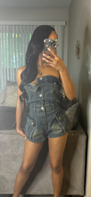 Load image into Gallery viewer, Denim Dreams Romper
